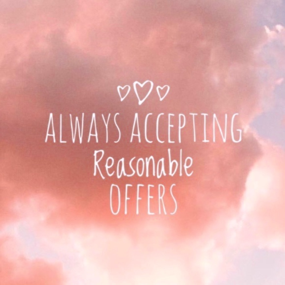 Reasonable Offers Considered
